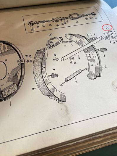 So basically item 10 was weak, it’s a clip that automatically adjusts the brakes, yes, even back then. So basically item 10 was weak, it’s a clip that automatically adjusts the brakes, yes, even back then.