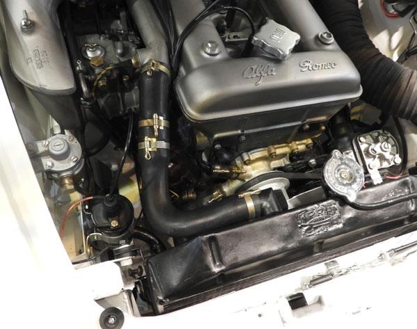 The 1,290cc dual overhead cam inline-four cylinder engine
