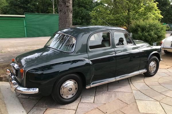Over 130,000 of the stately luxury Rover P4 series were manufactured from 1949 to 1964 