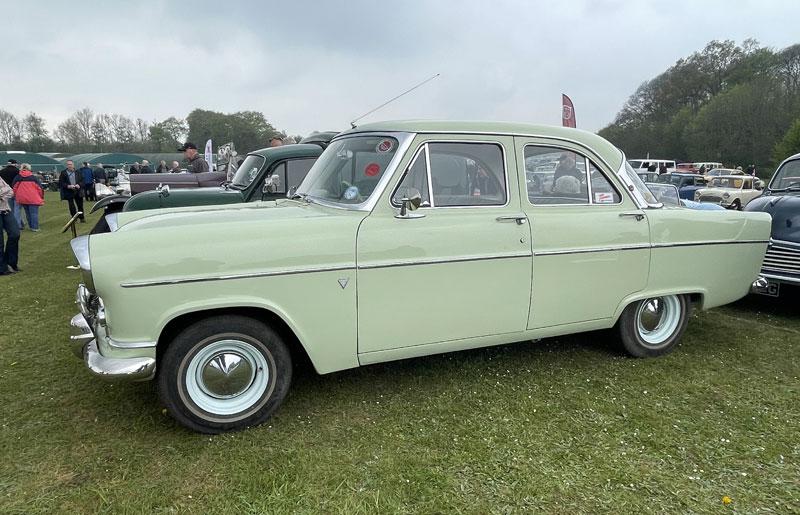 Classic Cars on display at Popham Airfield May 2022